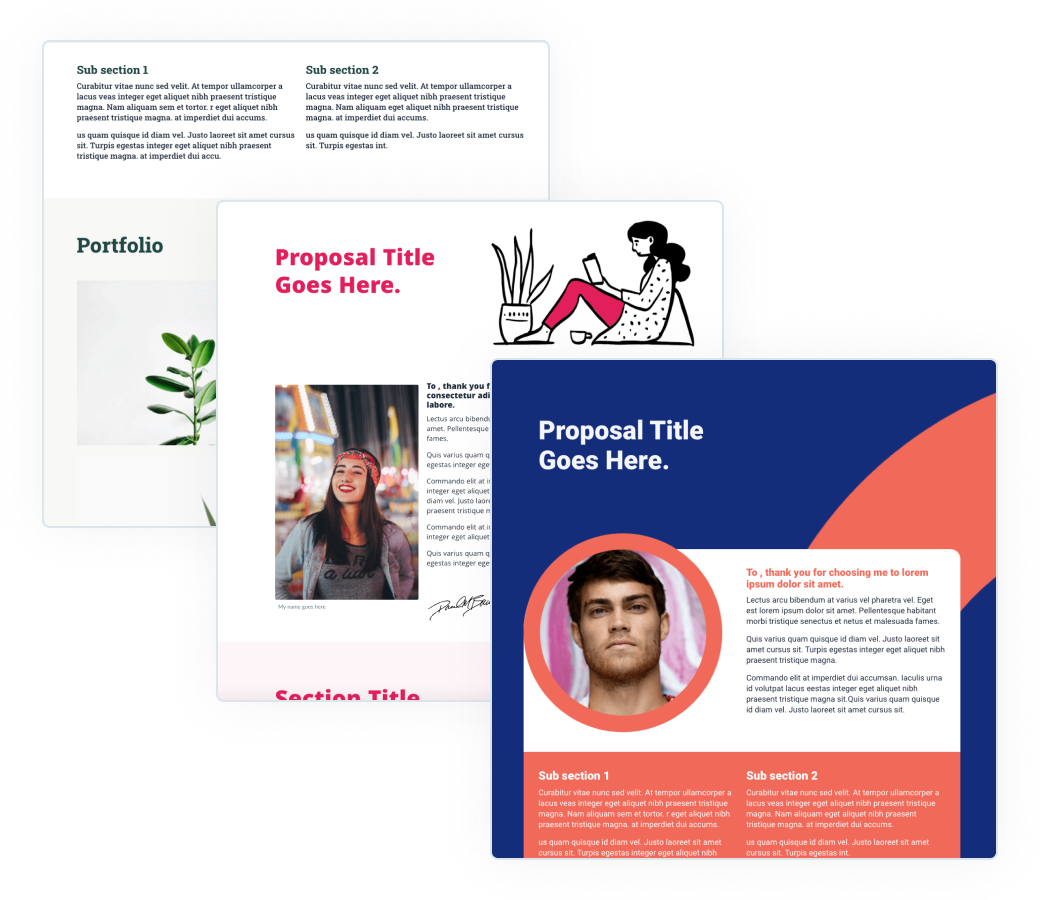 Plutio illustration - free templates for freelancers and small businesses